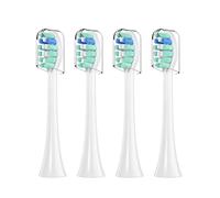 eufeifeiegds 4pcs Replacement Brush Heads for H-X6064 H-X6930 H-X6730 Electric Toothbrush Vacuum Soft Bristle Nozzles (4pcs Green)