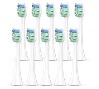 eufeifeiegds 5/10Pcs Toothbrush Heads Plaque Defence Replacement Toothbrush Heads Electric Toothbrush Head for PH C2(10PCS)