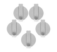 eufeifeiegds 5 Pcs Cookware Metal Switch Knob Gas Stove Oven Knobs Cooker Accessory Control