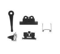 eufeifeiegds 5Pcs Hair Clipper Swing Head Cover Switch Adjusting Rod Spare Parts for 8148/8591 Electric Clippers Replacement Part(Black)