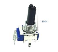 eufeifeiegds 5pcs RK11 Type B1K B5K B10K B50K B100K B250K 4pin Electronic Organ Audio speaker Volume control potentiometer 18MM half axis wefeiegds(5K Ohm)