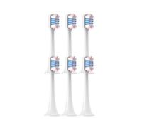 eufeifeiegds 6pcs Replacement for T300/500/700 Brush Heads Onic Electric Toothbrush Soft Bristle Nozzles with Caps Sealed Package