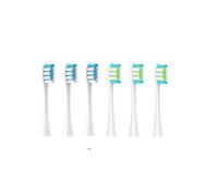 eufeifeiegds 6PCS Replacement Heads for/X/X PRO/ Z1/ F1/ One/Air 2 /SE Brush Heads Soft Toothbrush Vacuum Bristle(Ivory)
