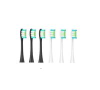 eufeifeiegds 6PCS Replacement Heads for/X/X PRO/ Z1/ F1/ One/Air 2 /SE Brush Heads Soft Toothbrush Vacuum Bristle(Silver)