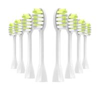 eufeifeiegds 8Pack Replacement Toothbrush Heads for Series HY1100/HY1200 Electric Toothbrush Head Oral Care IPS (White)