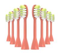 eufeifeiegds 8Pack Replacement Toothbrush Heads for Series HY1100/HY1200 Electric Toothbrush Head Oral Care IPS (Miami Coral)