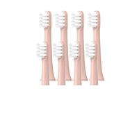 eufeifeiegds 8Pcs Standard Clean and Sensitive Clean Toothbrush Heads for T100 Smart Electric Toothbrush Replacement(8 Standard (Pink))