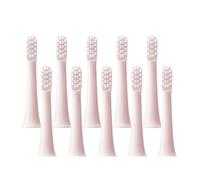 eufeifeiegds Brush Heads for T100 20/50/100Pcs Electric Toothbrush Soft Bristle Brush Vacuum Nozzles Refills(10Pcs Pink)