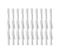 eufeifeiegds Brush Heads for T100 20/50/100Pcs Electric Toothbrush Soft Bristle Brush Vacuum Nozzles Refills(100Pcs White)