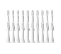 eufeifeiegds Brush Heads for T100 20/50/100Pcs Electric Toothbrush Soft Bristle Brush Vacuum Nozzles Refills(20Pcs White)