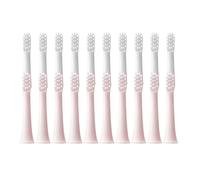 eufeifeiegds Brush Heads for T100 20/50/100Pcs Electric Toothbrush Soft Bristle Brush Vacuum Nozzles Refills(10Pink 10White)