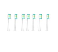 eufeifeiegds Brush Heads for/X/X PRO/ Z1/ F1/ One/Air 2 /SE Soft Toothbrush Vacuum Bristle 7pcs Replacement Heads(7pcs Wgreen)