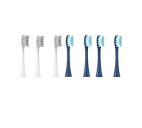eufeifeiegds Brush Heads for/X/X PRO/ Z1/ F1/ One/Air 2 /SE Soft Toothbrush Vacuum Bristle 7pcs Replacement Heads(3Grey 4Dark Blue)