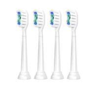 eufeifeiegds Compatible Electric Toothbrush Replacement Brush Heads, Diamond Clean Toothbrush Head for 4100 5100 6100 7500 (White-4 Pcs)