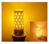 eufeifeiegds E27 E14 LED Night Light 5W Accent Yard Decoration KTV Bar Music Room Lighting Bulb 120V 220V 230V 240V(YELLOW_E14_5W)