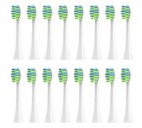 eufeifeiegds for 360 T1 360 T1 Y1 Electric Toothbrush Replacement Toothbrush Heads,4-16pcs(16pcs Whitening)
