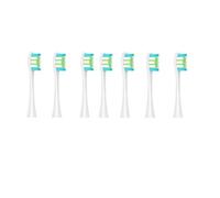 eufeifeiegds for 7pcs Replacement Heads Brush Heads Flow/X/X PRO/ Z1/ F1/ One/Air 2 /SE Soft Toothbrush Vacuum Bristle(Silver)