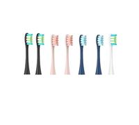 eufeifeiegds for 7pcs Replacement Heads Brush Heads Flow/X/X PRO/ Z1/ F1/ One/Air 2 /SE Soft Toothbrush Vacuum Bristle(Black and White)