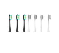 eufeifeiegds for 7pcs Replacement Heads Brush Heads Flow/X/X PRO/ Z1/ F1/ One/Air 2 /SE Soft Toothbrush Vacuum Bristle(White)