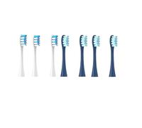 eufeifeiegds for 7pcs Replacement Heads Brush Heads Flow/X/X PRO/ Z1/ F1/ One/Air 2 /SE Soft Toothbrush Vacuum Bristle(Transparent)
