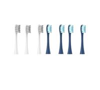 eufeifeiegds for 7pcs Replacement Heads Brush Heads Flow/X/X PRO/ Z1/ F1/ One/Air 2 /SE Soft Toothbrush Vacuum Bristle(Gris)