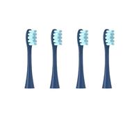 eufeifeiegds for Electric Toothbrush Replacement Cleaning Tooth Brush Heads for All X PRO/X / Z1/ F1/ One/Air(4pcs Dark Blue)