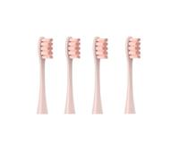 eufeifeiegds for Electric Toothbrush Replacement Cleaning Tooth Brush Heads for All X PRO/X / Z1/ F1/ One/Air(4pcs Pink)