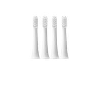 eufeifeiegds for T100 Replacement Brush Heads Electric Toothbrush Vacuum Package Soft Bristle Suitable Nozzles(4White)