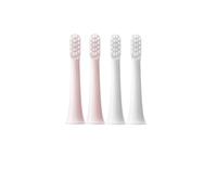 eufeifeiegds for T100 Replacement Brush Heads Electric Toothbrush Vacuum Package Soft Bristle Suitable Nozzles(2White 2Pink)