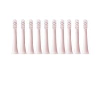 eufeifeiegds for T100 Replacement Brush Heads Electric Toothbrush Vacuum Soft Bristle Suitable Nozzles 10Pcs Clean(10Pcs Pink)