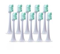 eufeifeiegds for T300 T500 T700 for Electric Toothbrush Nozzles High-Density Replacement Tooth Brush Head(Green-Standard)
