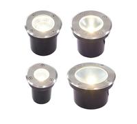 eufeifeiegds IP67 Waterproof LED underground Light 3W 5W 10W 15W 18W Outdoor Ground Garden Path Floor Buried Yard Spot Landscape AC110V220V(AC85-265V 3W 42MM,Red)