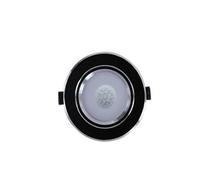 eufeifeiegds LED Ceiling Light Smart Home Motion Sensor Tube 5W 7W 9W 12W Corridor Staircase Car Factory Children's Room Panel(Black,9WWarmWhite)
