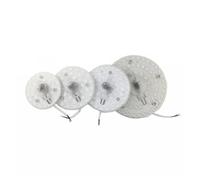 eufeifeiegds Microwave Sensor Ceiling Light Module AC110V AC220V 230V 240V 12W 18W 24W 36W LED Replace Lamp Lighting(24W 17cm)