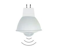 eufeifeiegds MR16 PIR Motion Sensor Light GU5.3 LED Bulb 4W 12V AC DC Corridor Sensitive Balcony Patio(White 6000K)
