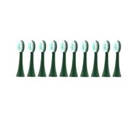 eufeifeiegds Replacement Brush Heads for Electric Toothbrush Soft Brush Head Deep Clean Smart Tips Accessories(Green 10pcs Head)