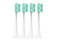eufeifeiegds Replacement Brush Heads for T300/T500/T700 for Electric Toothbrushes with Caps Sealed Package Soft Heads(4Green)