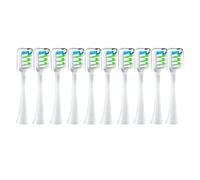 eufeifeiegds Replacement Brush Heads for X3 X5 V1 X3U 5-10pcs Bristle Heads Electric Toothbrush Bristle Sealed Packed(10 White)