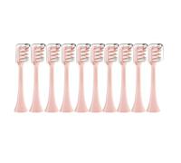 eufeifeiegds Replacement Brush Heads for X3 X5 V1 X3U 5-10pcs Bristle Heads Electric Toothbrush Bristle Sealed Packed(10 Pink)