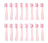 eufeifeiegds Replacement Toothbrush Heads for M5 Electric Toothbrush Soft Brush Heads Bristles Nozzle for M5 Toothbrush,4-16Pcs(16PCS Pink)