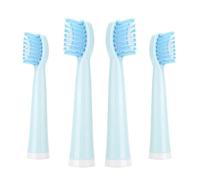 eufeifeiegds Replacement Toothbrush Heads for M5 Electric Toothbrush Soft Brush Heads Bristles Nozzle for M5 Toothbrush,4-16Pcs(4PCS Blue)