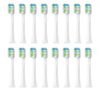 eufeifeiegds Replacement Toothbrush Heads for S100 S200 S600 S700 S800 S900 S710 S820 S910 Electric Toothbrush for X100(16pcs White)
