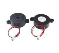 eufeifeiegds SFM-27 SHD4216 DC 3-24V 12V Alarm High-decibel Electronic Buzzer Beep Alarm Intermittent Continuous Beep For Car Van(42x16mm with 2P)