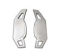 eufeifeiegds Shifter Paddle For S3 RS3 8V S6 RS6 C7 S4 RS4 Avant S5 RS5 SQ5 B8 S8 RS7 RSQ3 Car Steering Wheel Shift Paddle Extension(Silver)