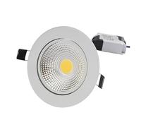 eufeifeiegds Super Bright Dimmable Led Downlight COB Lamp 3w 5w 7w 12w Recessed Spot Lights Bulbs Indoor Home(Cold white,3W non dimmable)