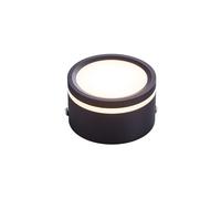 eufeifeiegds Surface mounted LED downlight side luminescent ceiling light 5W 7W 9W 12W 15W Nordic style dimmable spotlight(Cold white 6000K,BLACK_12W DIMMABLE)