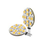 eufeifeiegds The Lowest Price G4 LED Round Range Hood Bulb 12v SMD5050 6/9/12/24 Leds Boat Light White/Warm Lamp(Cold White,24leds)