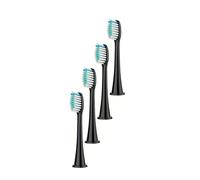 eufeifeiegds Toothbrush Heads for Replacement Brush Heads Protective Cover Soft Bristles Electric Toothbrush Heads(Black 4pcs)