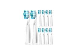 eufeifeiegds Toothbrush Replacement Heads Work for Electric Toothbrush and Teeth Care Product Teeth White 5/10/20 Pcs(10pcs White)