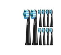 eufeifeiegds Toothbrush Replacement Heads Work for Electric Toothbrush and Teeth Care Product Teeth White 5/10/20 Pcs(10pcs Black)